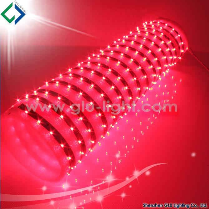 China shenzhen manufacturer 12V 60leds/m side emitting Epistar red 3014 led stripe