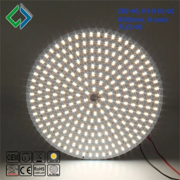 Ra95 10inch Alu Bi Color Led Board, CCT Tunable Hybrid Ra95 Alu Led Video Light